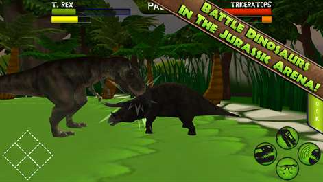 Jurassic Arena: Dinosaur Arcade Fighter Screenshots 1