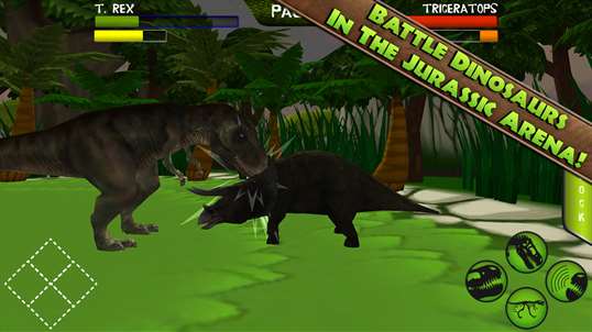 Jurassic Arena: Dinosaur Arcade Fighter screenshot 1