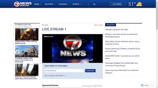 WHDH TV 7 NewsStream screenshot 4