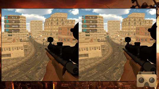 SWAT City Sniper Combat VR screenshot 2