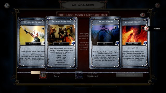 Talisman - The Blood Moon Expansion: Legendary Deck screenshot 1