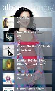 Sarah McLachlan Music screenshot 2