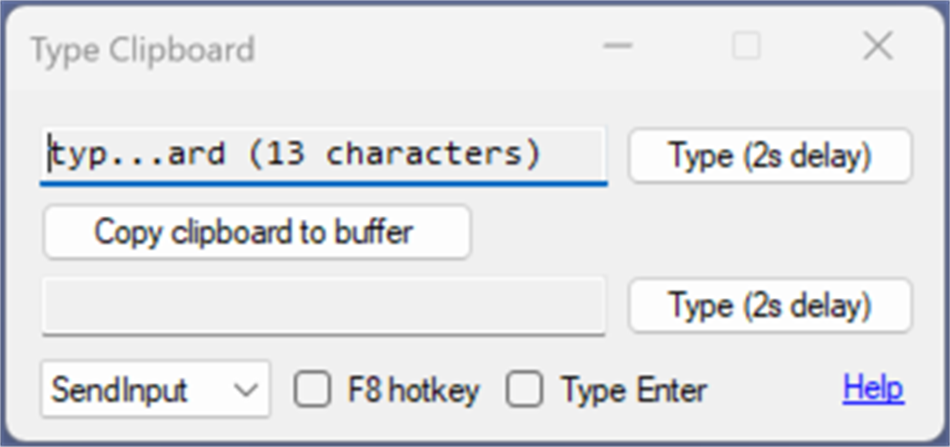 Type Clipboard (Windows) 由: Jed Laundry