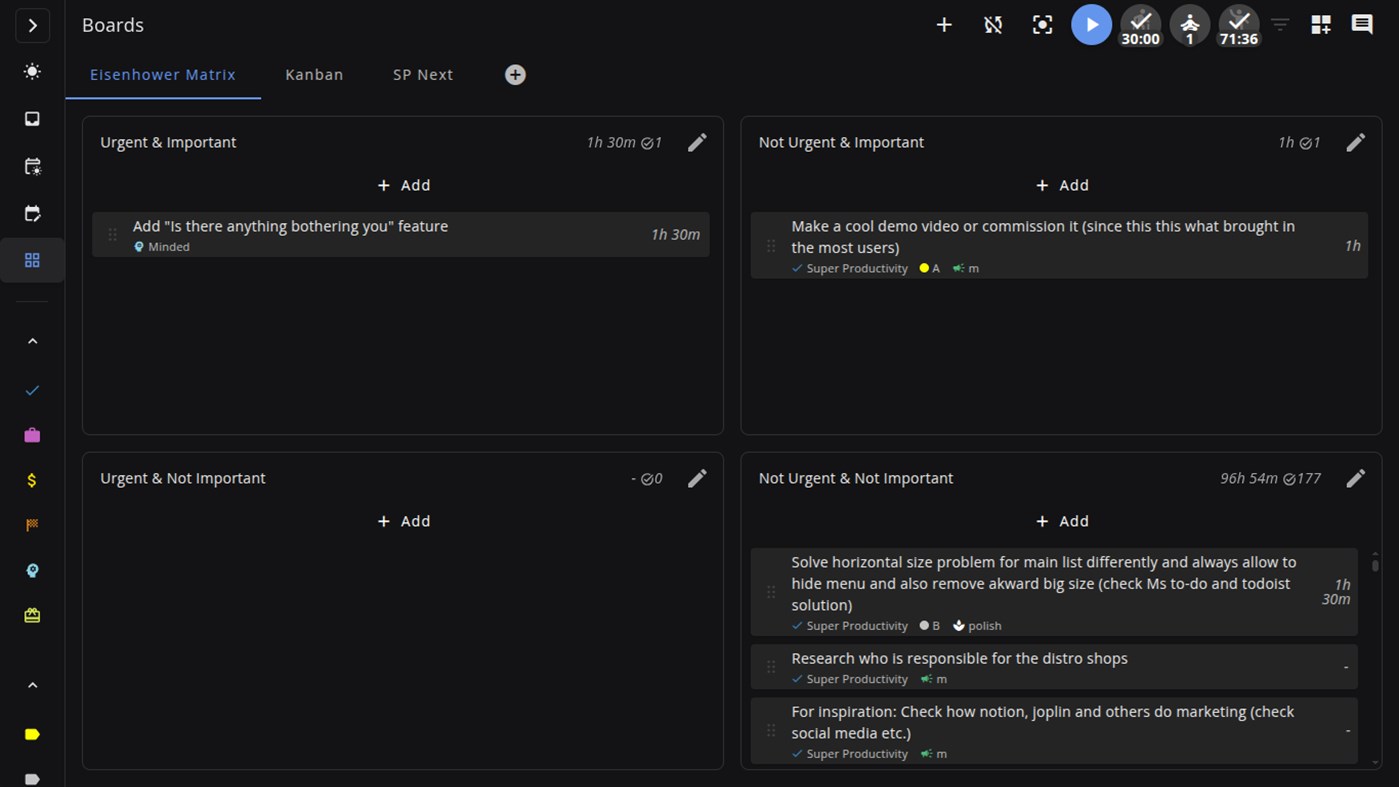 #3. Super Productivity (Windows) By: johannesjo