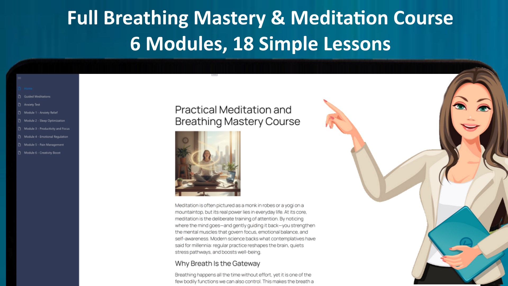 Anxiety Relief & Meditation for Calm Headspace screenshot