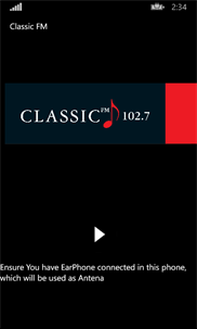 Classic FM 102.7 screenshot 2