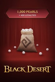 黑色沙漠 : 1,000珍珠