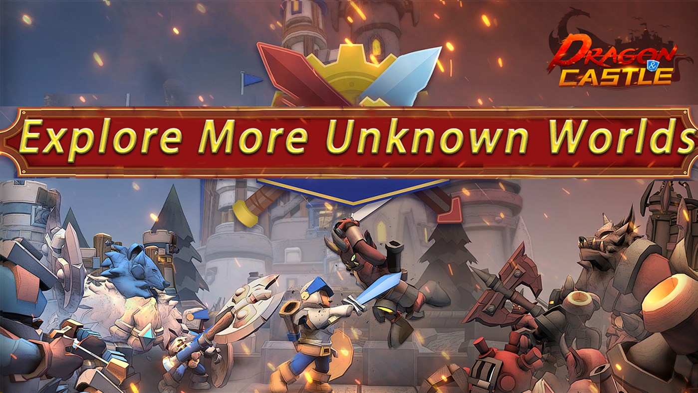 #2. Dragon and Castle: Real Time World Wars (Windows) Av: PROSPEROUS GAMES