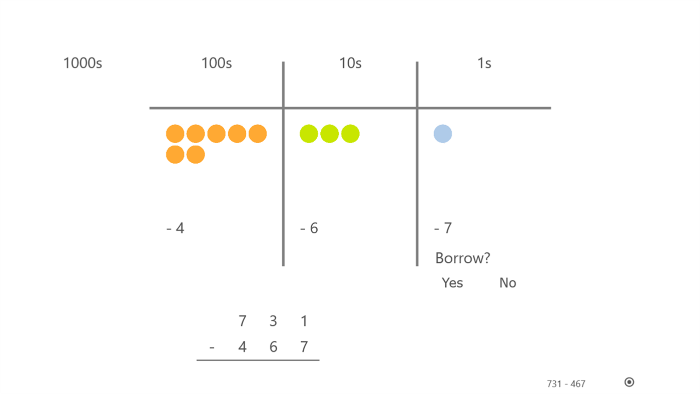 #1. Place Value Subtraction (Windows) 게시자: iDevBooks