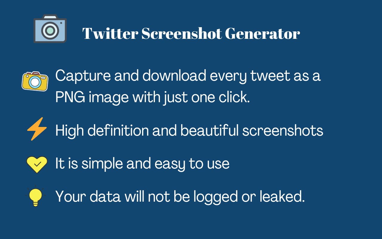 Twitter Screenshot Generator