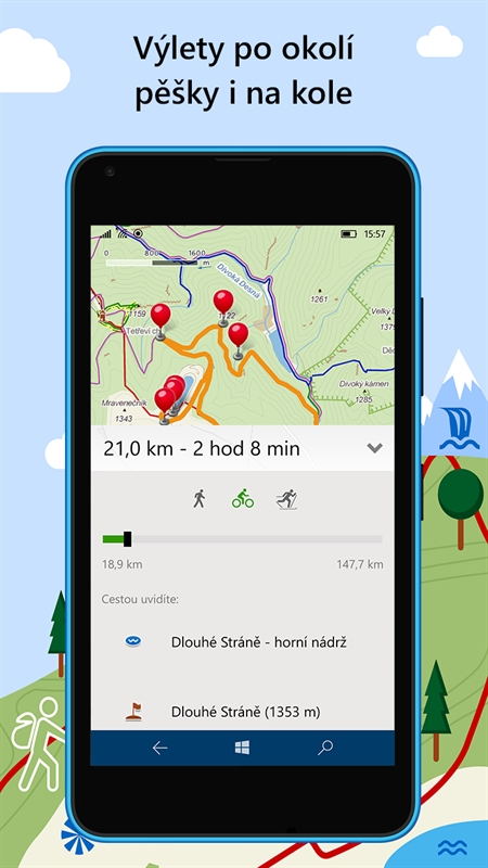 Mapy.cz nově nabízejí turistické offline mapy celého světa - SMARTmania.cz