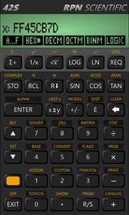 42S Calculator screenshot 2
