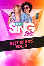Let's Sing 2020 Best of 80's Vol. 2 Song Pack