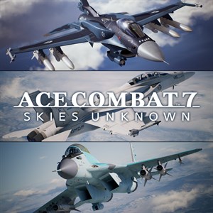 ACE COMBAT 7: SKIES UNKNOWN - DLC de 25 Anos - Série de Aeronaves de Última Geração - Conjunto