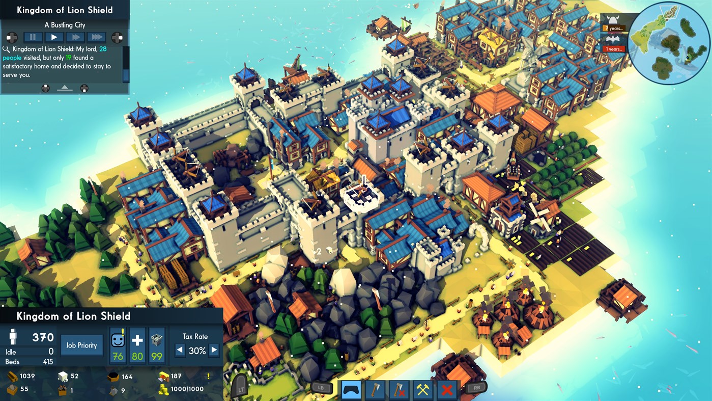 #6. Kingdoms and Castles (Xbox) Με: BlitWorks