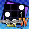Puzzle by Nikoli W Akari (Windows)