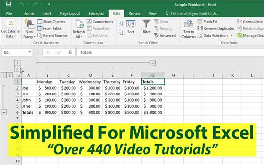 Simplified! Guides For Excel screenshot 1
