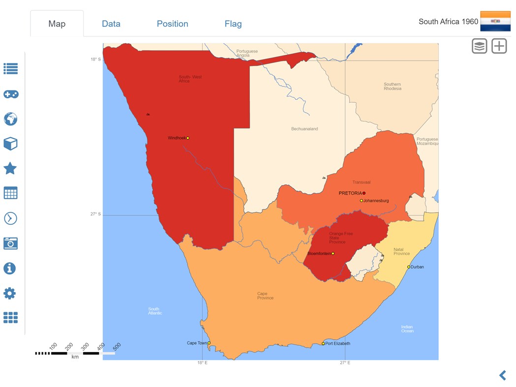 #10. World Atlas & Quiz MxGeo (Windows) Von: HPB-Labs