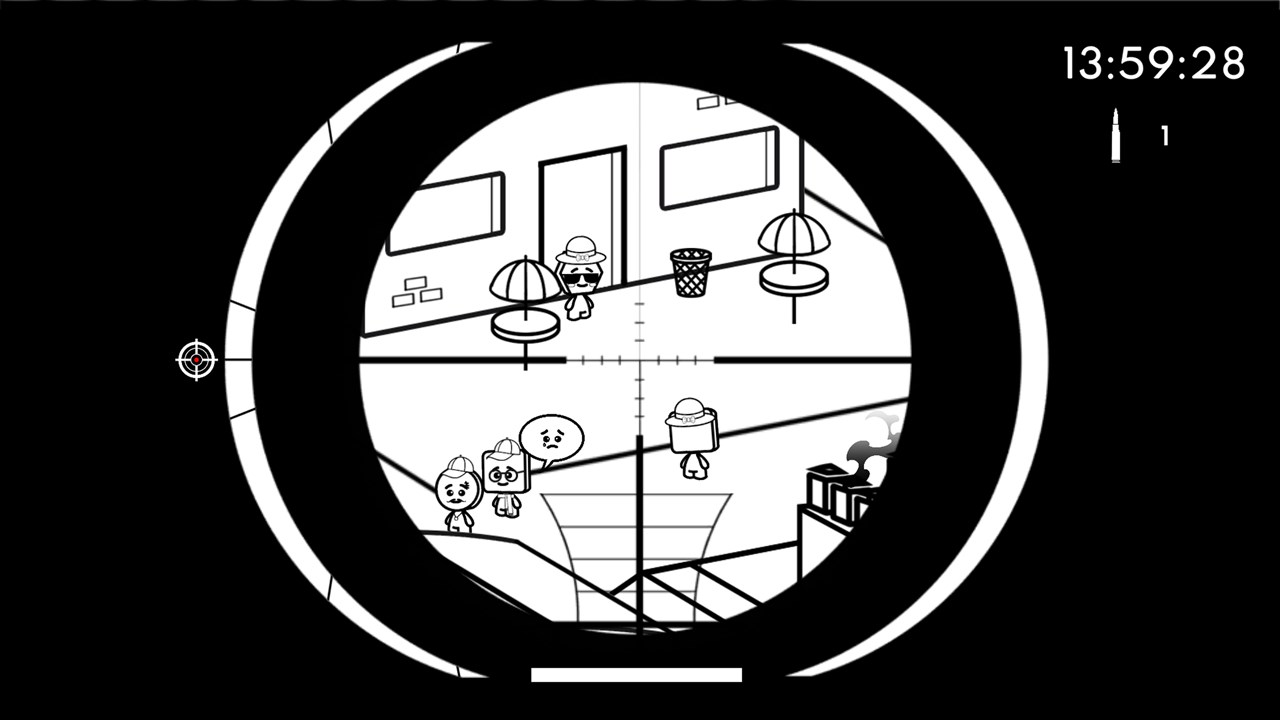 Geometric Sniper - Blood in Paris screenshot 1