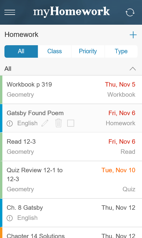 download myhomework app