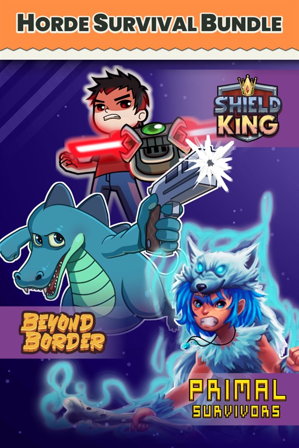 Horde Survivor Bundle Windows 01 - Beyond Border, Shield King and Primal Survivors Xbox Series X|S and Xbox One cover art