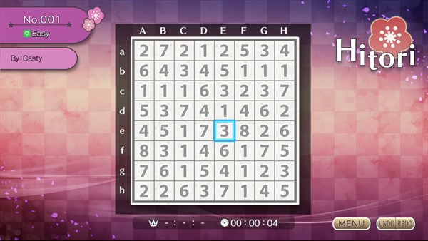 Puzzle by Nikoli W Hitori — 2