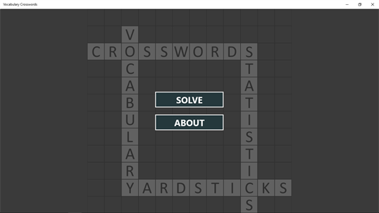 Vocabulary Crosswords screenshot 1