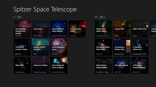 Spitzer Space Telescope screenshot 1