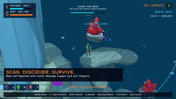Submariner Survival Simulator — 2