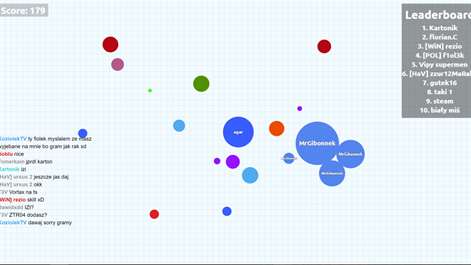 Bubble.io - Agario Screenshots 1