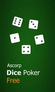 Dice Poker Free screenshot 1