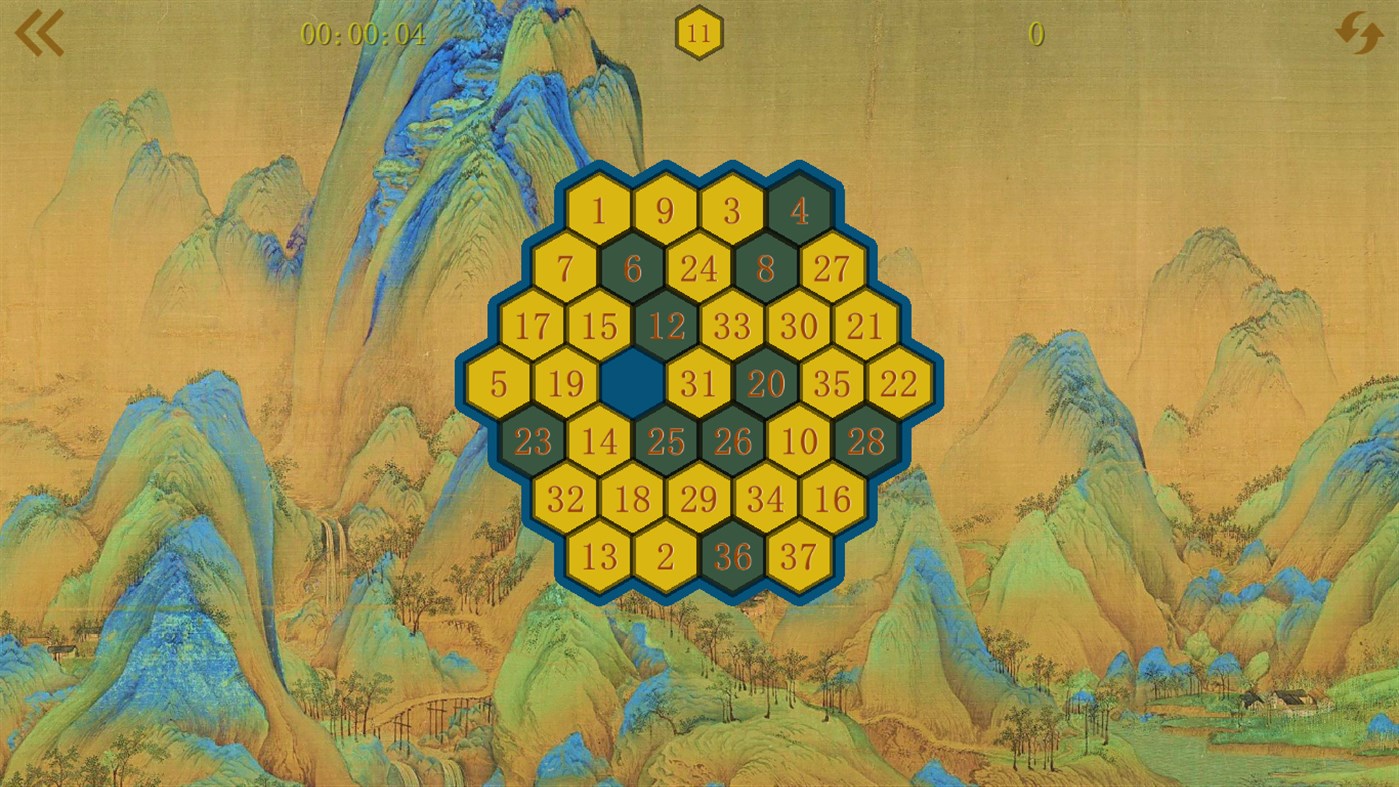 #3. 15 Puzzle Polygon (Windows) 由: YWH Family