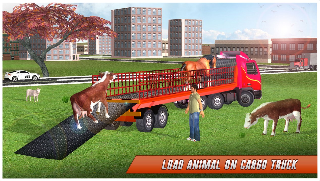 Animal Transport Simulator 3D - Farm Truck Driving screenshot