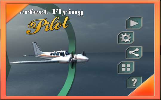 Perfect Flying Pilot 3D screenshot 1