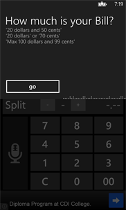 Voice Tip Calculator screenshot 2