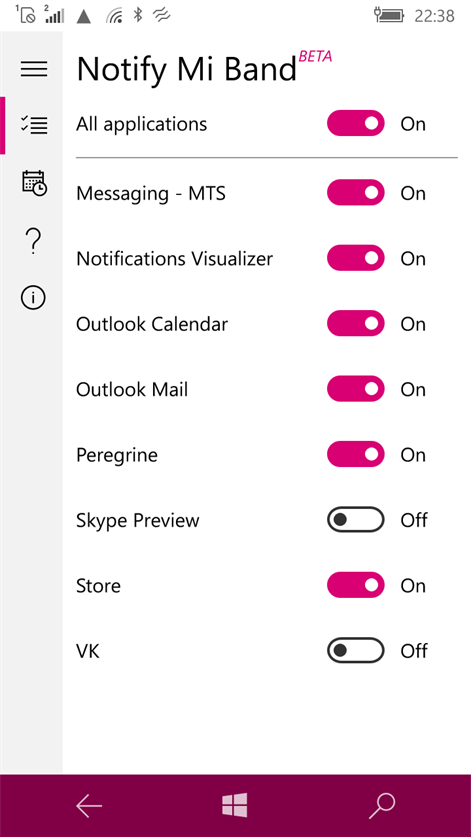Notify Mi Band Screenshots 1