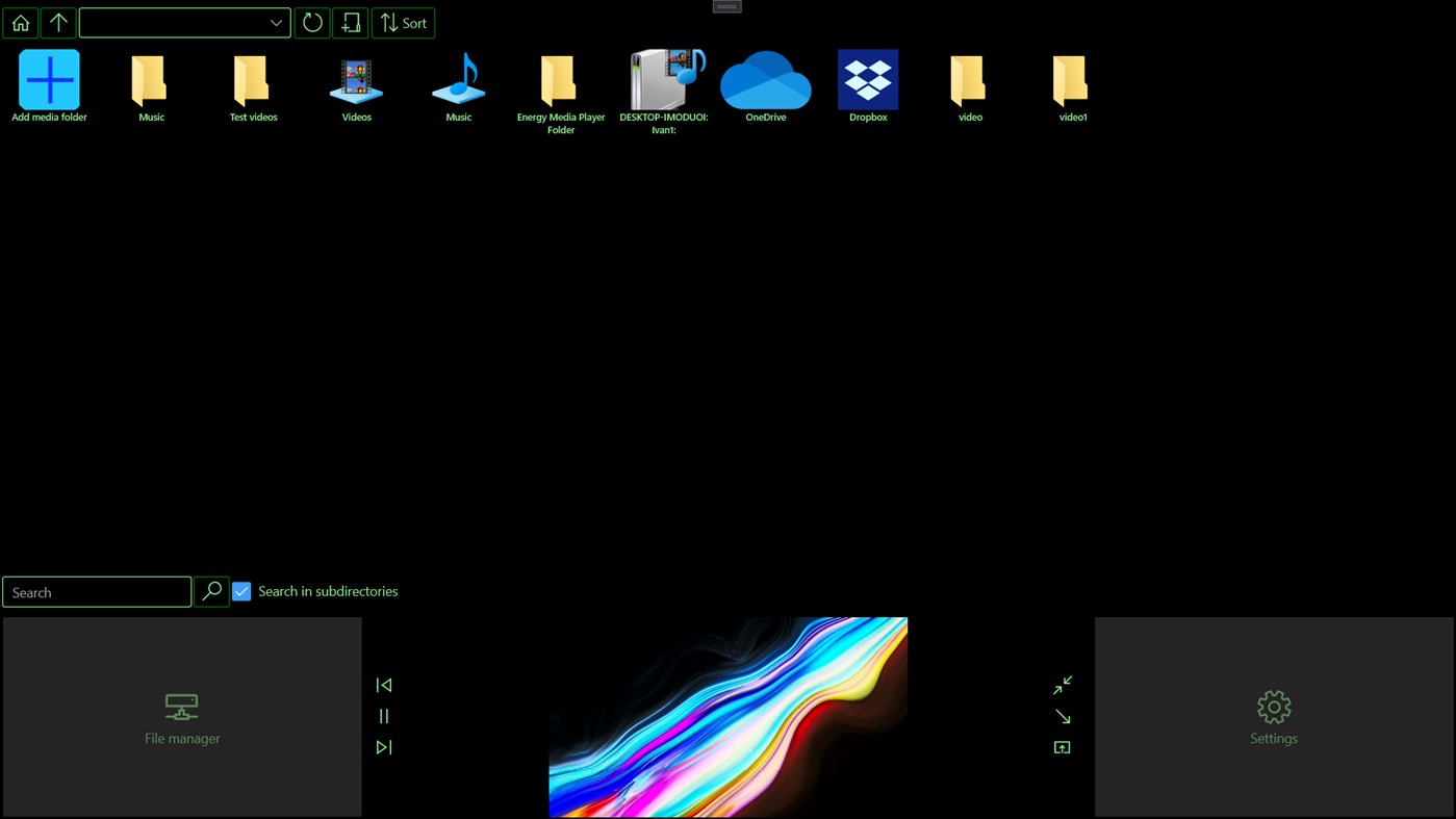 #2. Energy Media Player for Windows (Windows) 由: DimitrovDev