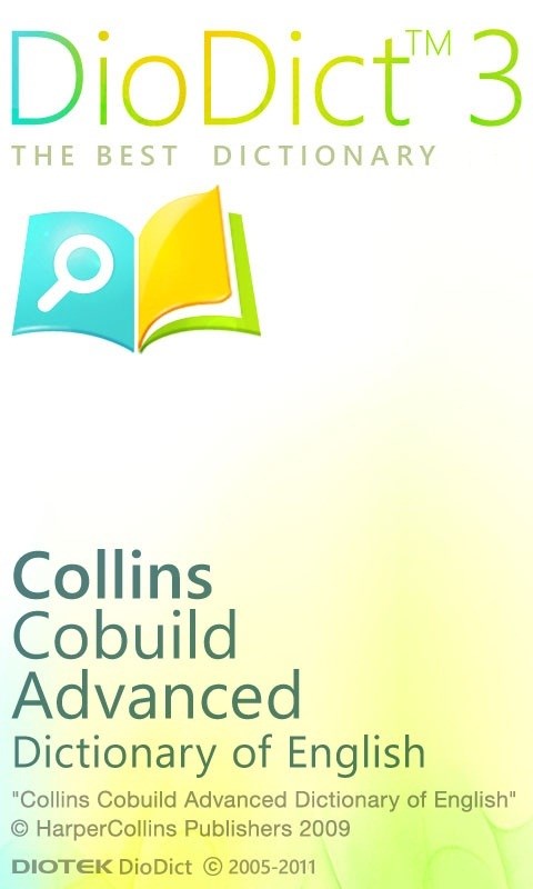 diodict collins cobuild advanced dictionary of english