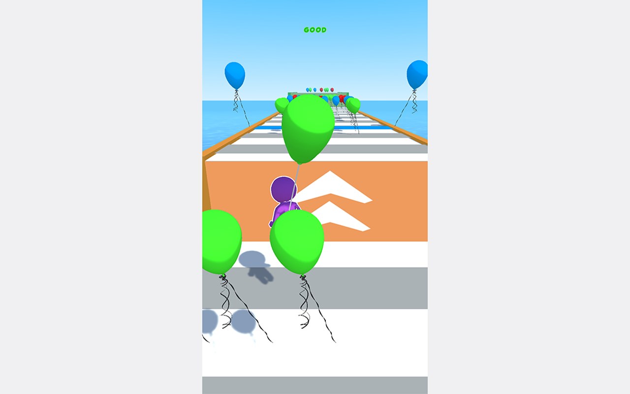 Balloon Run Hyper Casual Game