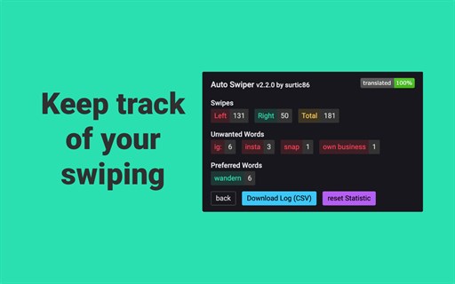 Auto Swiper - Tinder & Bumble Auto Swipe Extension