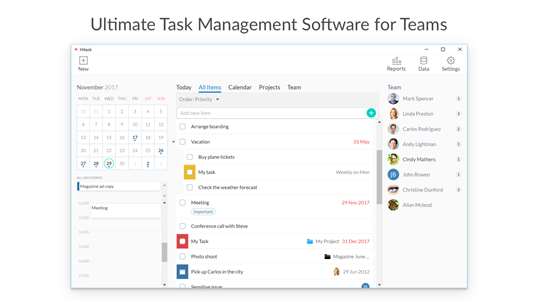 Hitask: Team Task Management screenshot 1