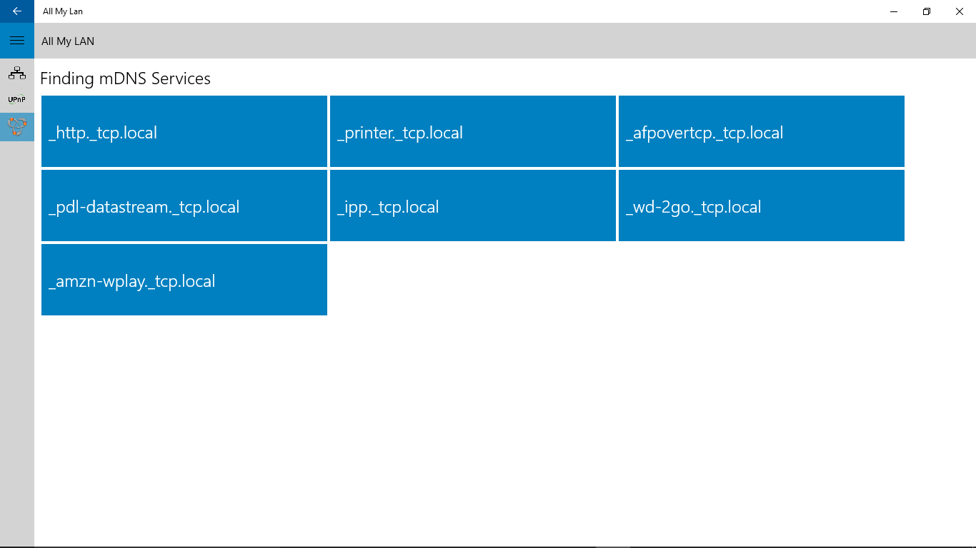 Ms lan. MDNS. Mdns20190723. Lan Windows.