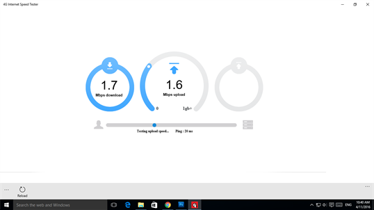 4G Internet Speed Tester screenshot 3