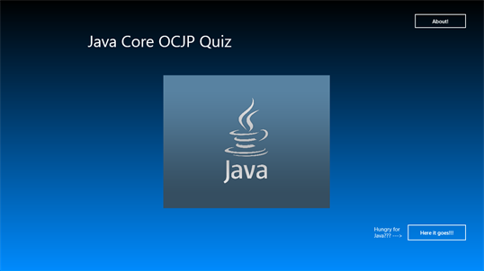 Java Core OCJP Quiz screenshot 1