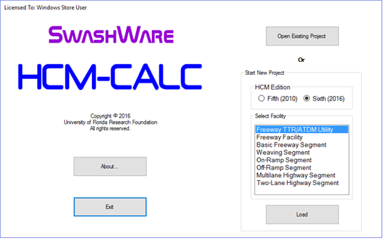 HCM-CALC screenshot 1