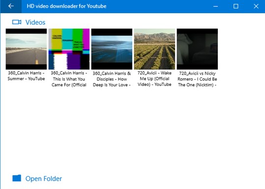 HD video downloader for Youtube screenshot