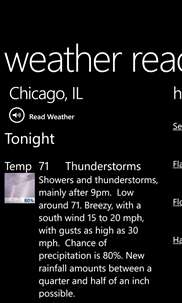 Weather Reader screenshot 5
