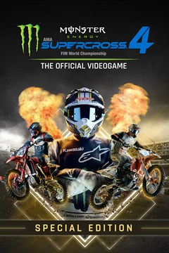 Cover poster for Monster Energy Supercross 4 - Special Edition - Xbox Series X|S