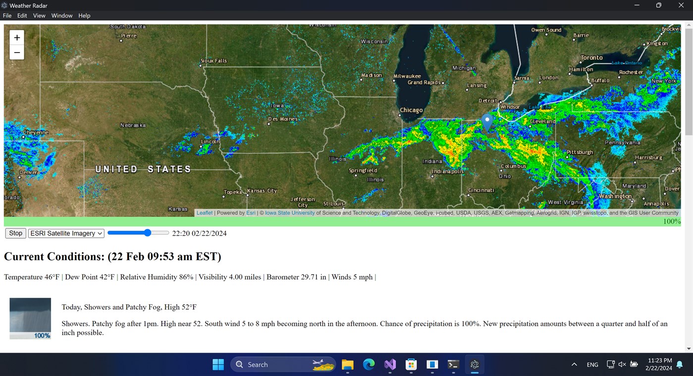 #2. RealTime Weather and Radar (Windows) Göre: Mia Sarah