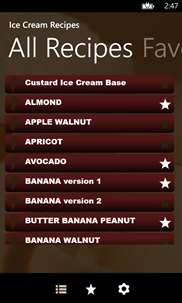 Ice Cream Recipes screenshot 3